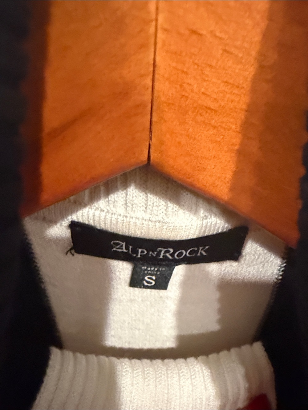 Alp N Rock Red Black White Ski Turtleneck Sweater - Picture 2 of 5